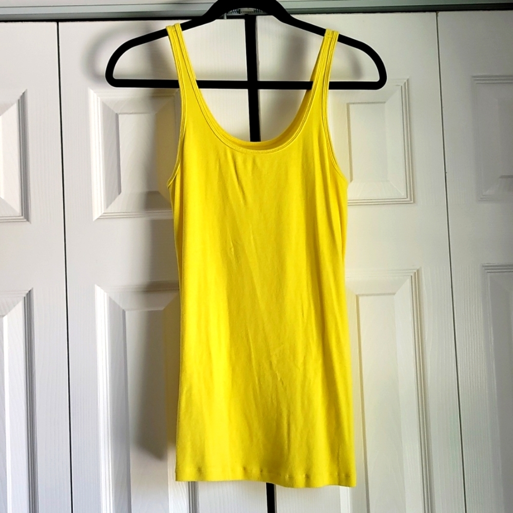 Old Navy Yellow Tank
